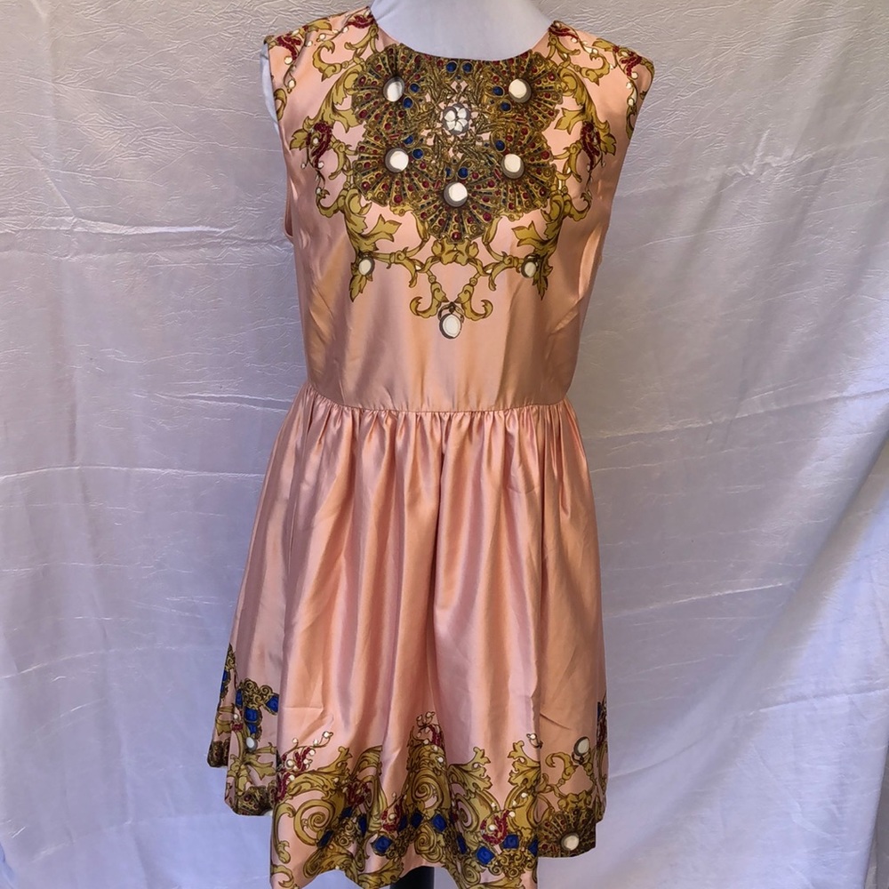 NWT Joe Fresh sleeveless Peach dress
